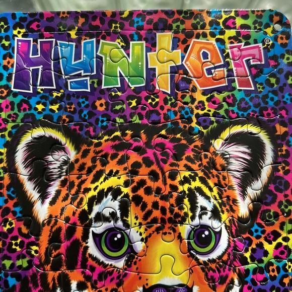 Vintage Lisa Frank Jigsaw Puzzles Hunter Tikanni Puppy Junk Food in Space (3) - Picture 4 of 10